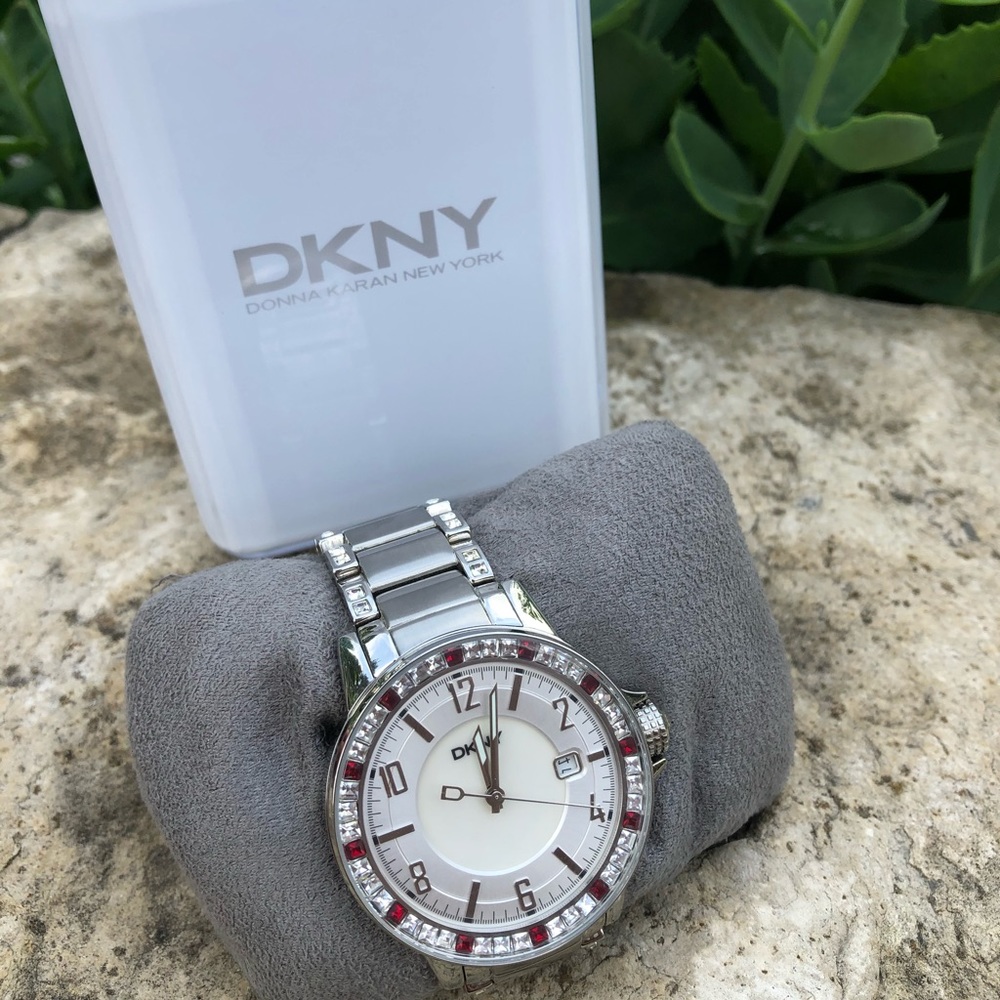 DKNY oversized ladies quartz watch